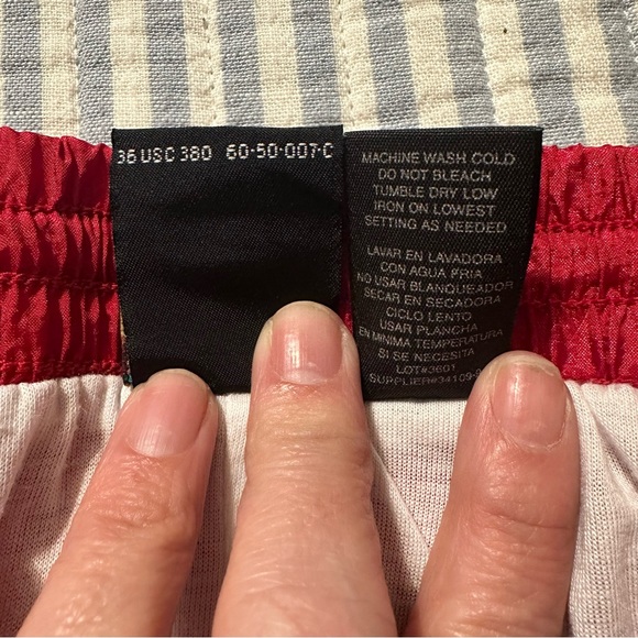 Vintage 90’s USA Olympics JC Penney Windbreaker Pants Ladies Red EUC Large - Picture 9 of 11